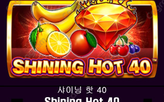 [프라그마틱] 샤이닝 핫 40 (Shining Hot 40)