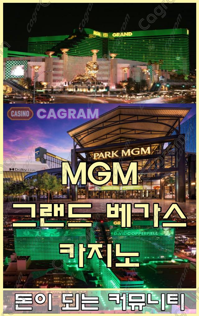 라이브 스포츠 배팅을 즐길 수 있으며 포커 게임이 유명한 MGM 그랜드 라스베가스