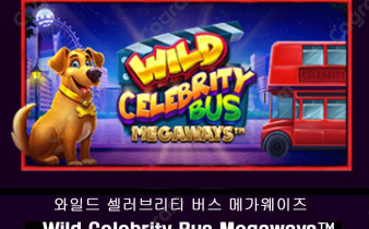 [프라그마틱] 와일드 셀러브리티 버스 메가웨이즈 (Wild Celebrity Bus Megaways™)