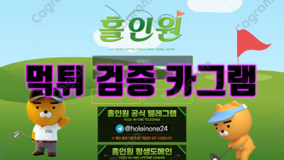 여러 검증커뮤니티에 수많은 사건들이 등재되어있는 유명한 홀인원사이트 HOLE-IS.COM 먹튀확정